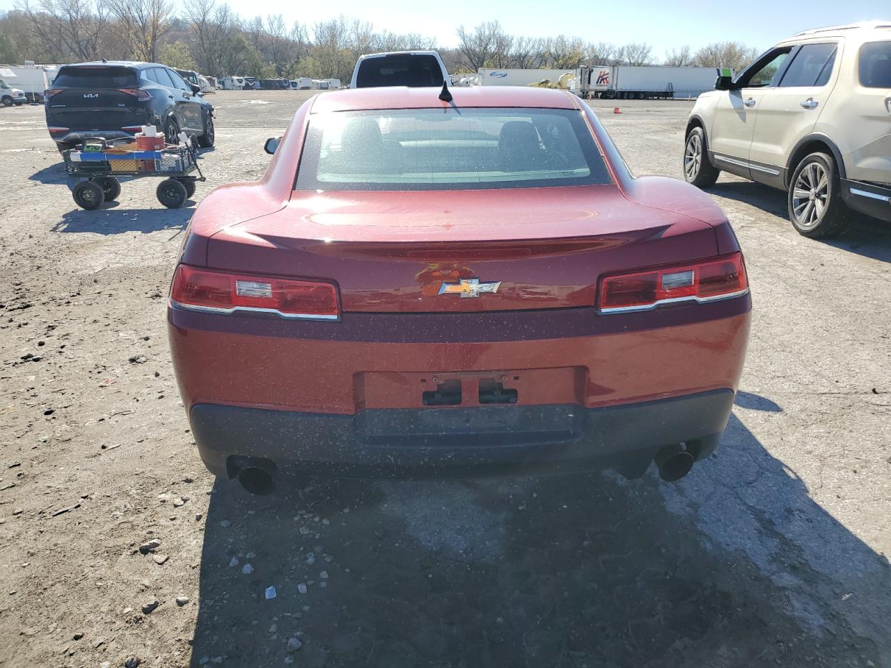 2014 Chevrolet Camaro Ls VIN: 2G1FA1E39E9168094 Lot: 80396034