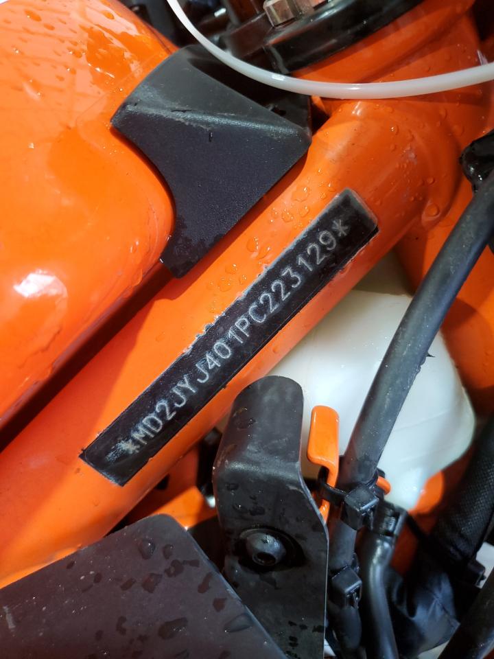 2023 Ktm 390 Rc VIN: MD2JYJ401PC223129 Lot: 78880804