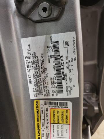 3FA6P0HD8LR253476 Ford Fusion SE 12