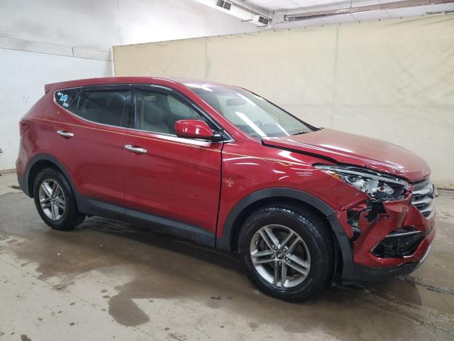  HYUNDAI SANTA FE 2017 Бургунді