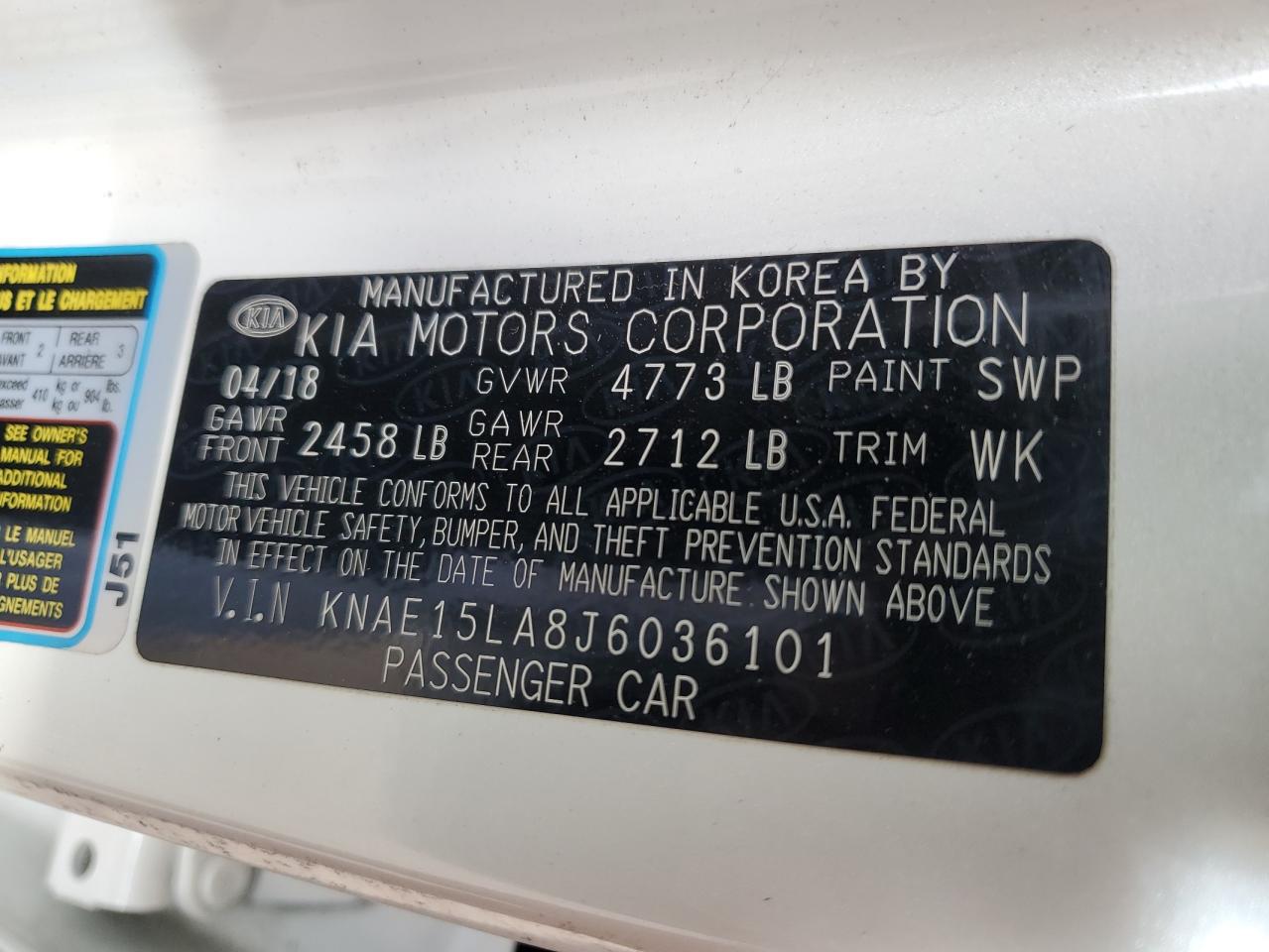 2018 Kia Stinger - Image 12