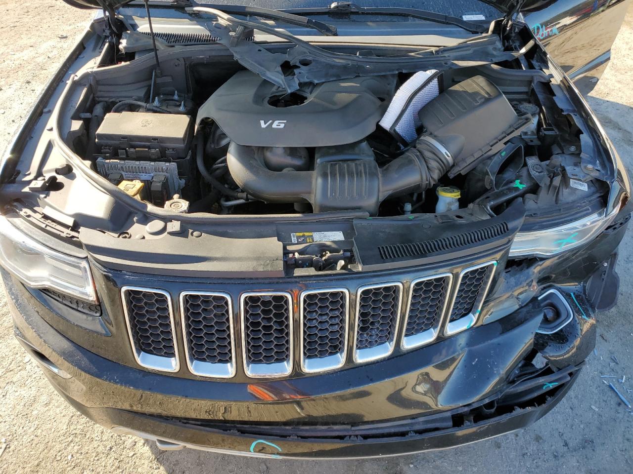 2015 Jeep Grand Cherokee Overland VIN: 1C4RJECG1FC856487 Lot: 80475744