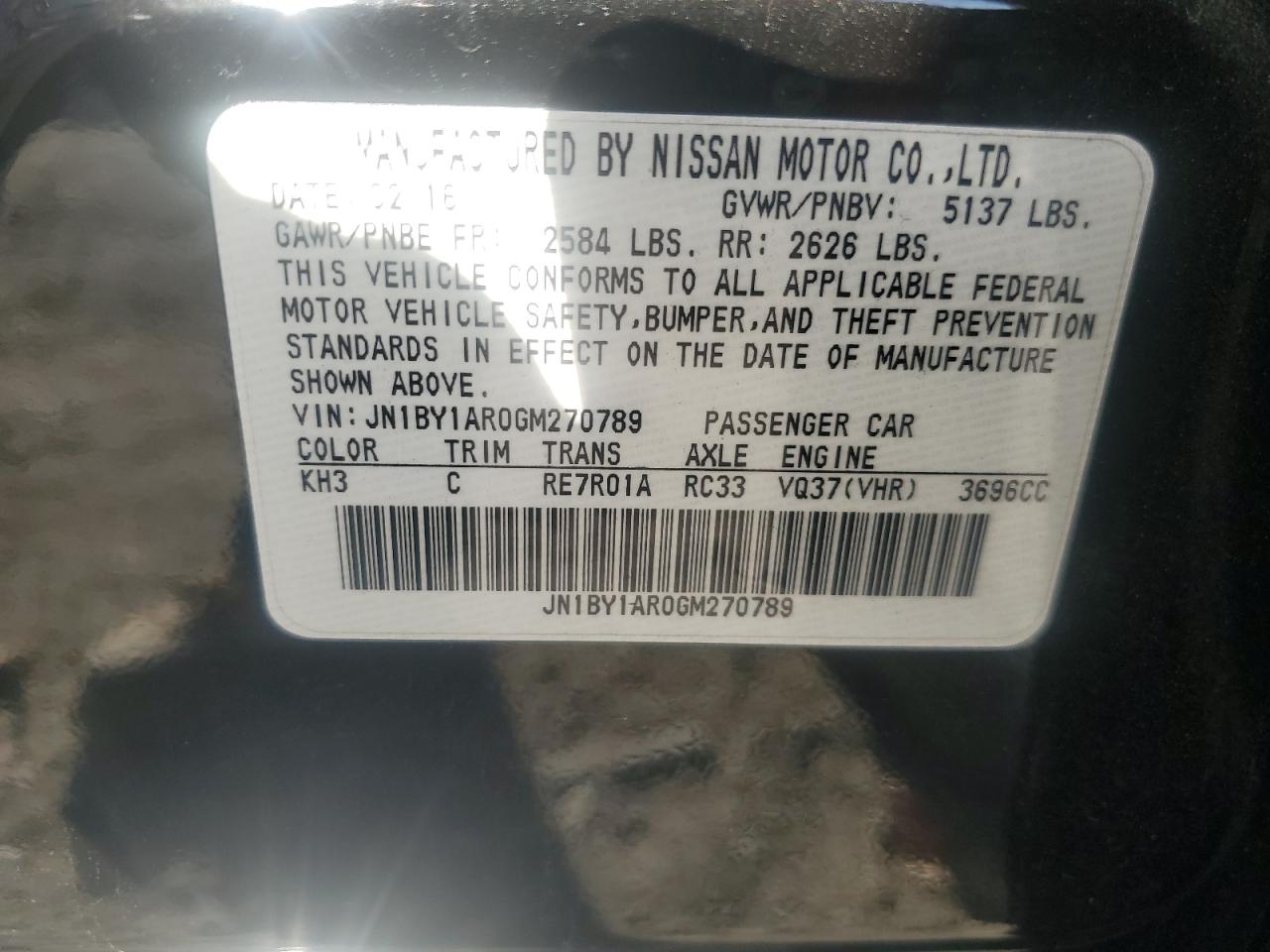 2016 Infiniti Q70 - Image 14