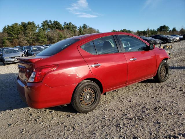  NISSAN VERSA 2015 Красный