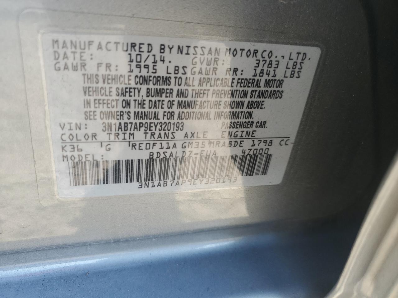 2014 Nissan Sentra - Image 12