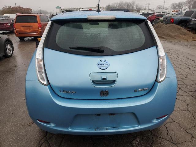  NISSAN LEAF 2015 Синий