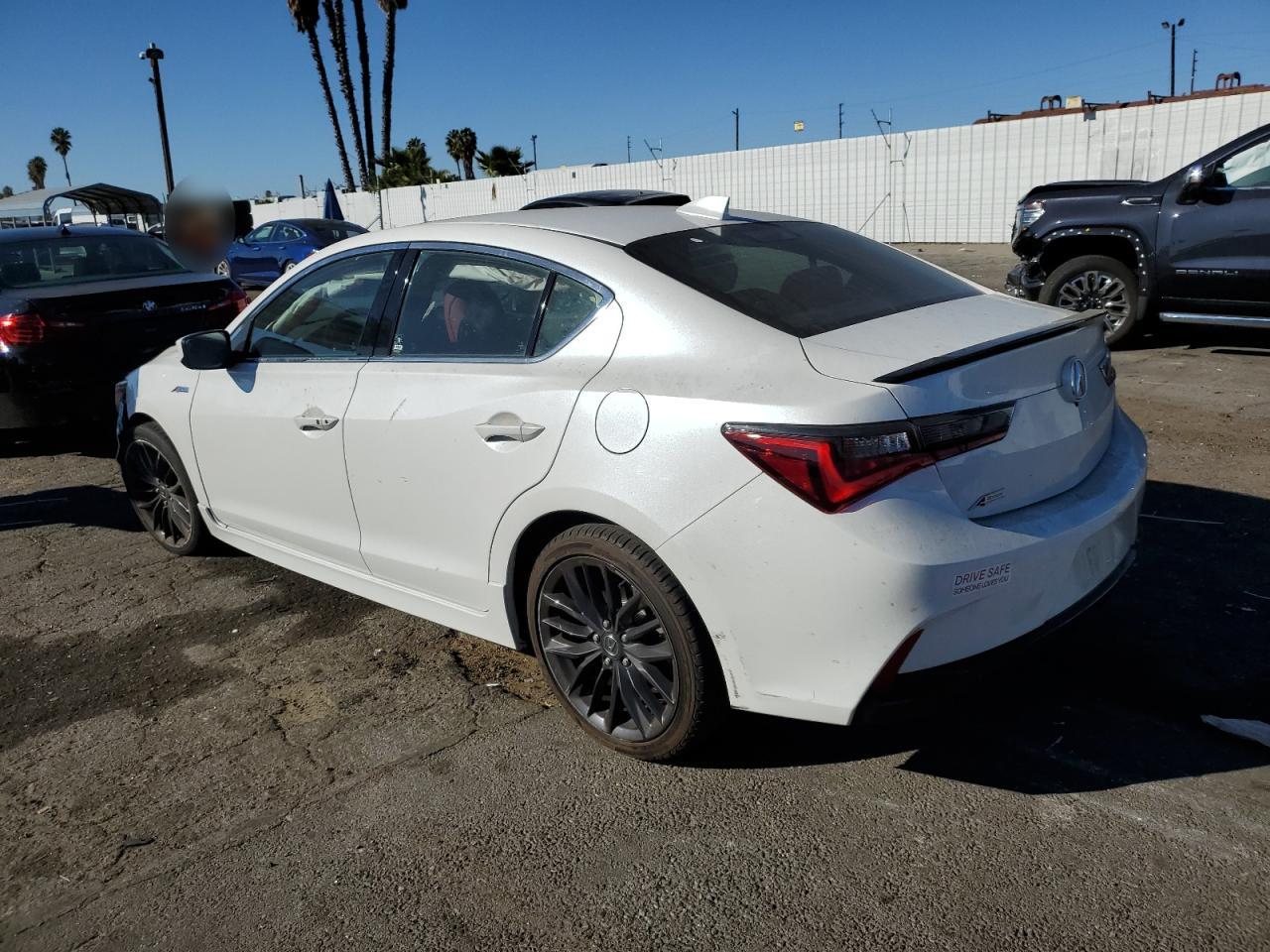 VIN 19UDE2F83NA001027 2022 ACURA ILX no.2