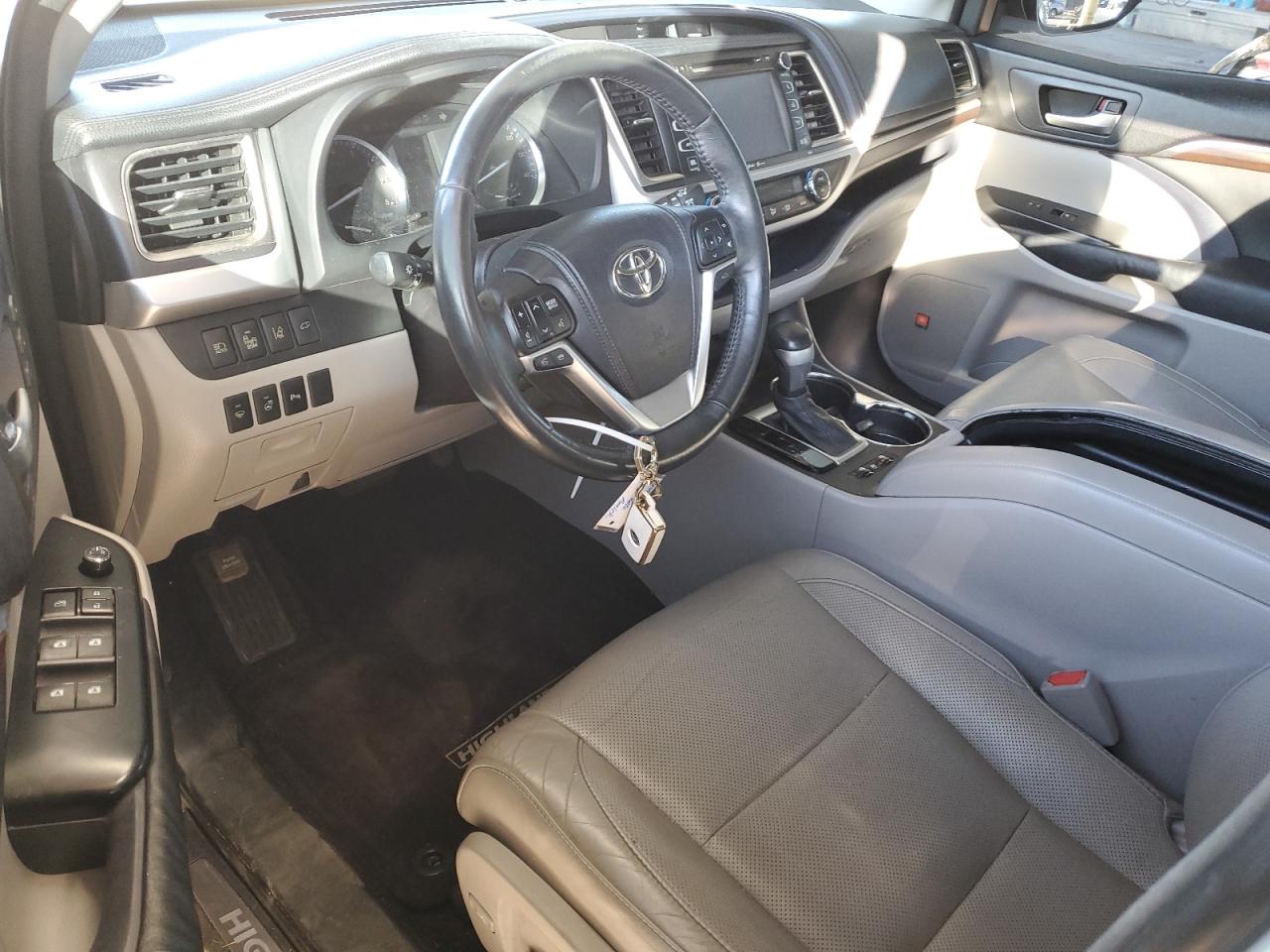 2014 Toyota Highlander Limited VIN: 5TDYKRFH1ES021264 Lot: 80477834