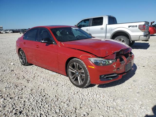  BMW 3 SERIES 2015 Czerwony