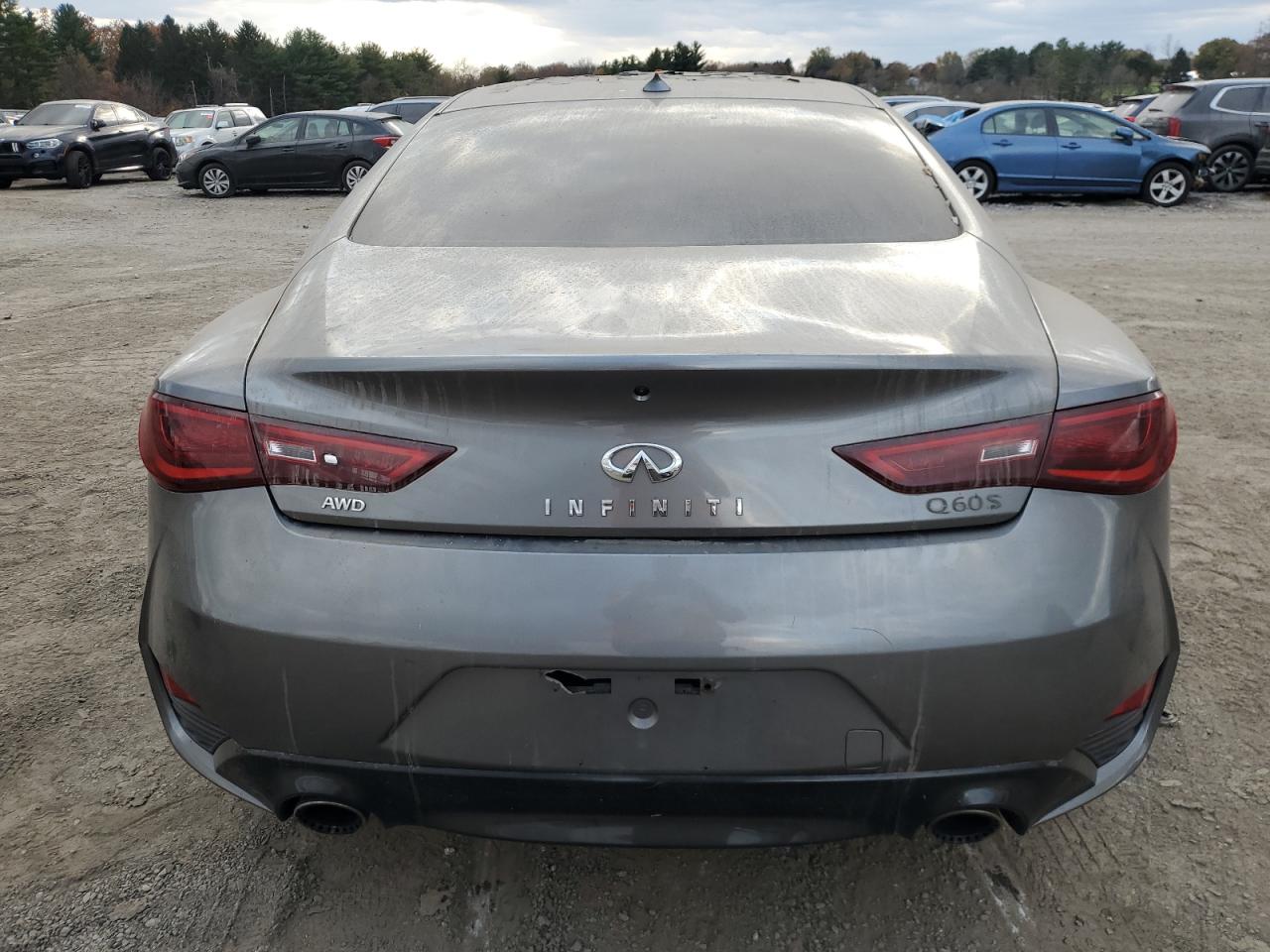 2017 Infiniti Q60 Red Sport 400 VIN: JN1FV7ELXHM702390 Lot: 79771524