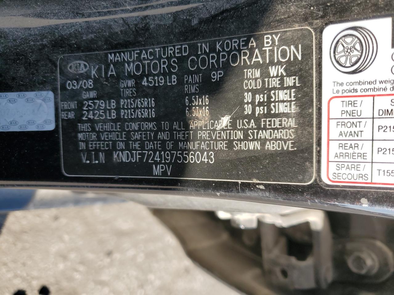 2009 Kia Sportage - Image 15