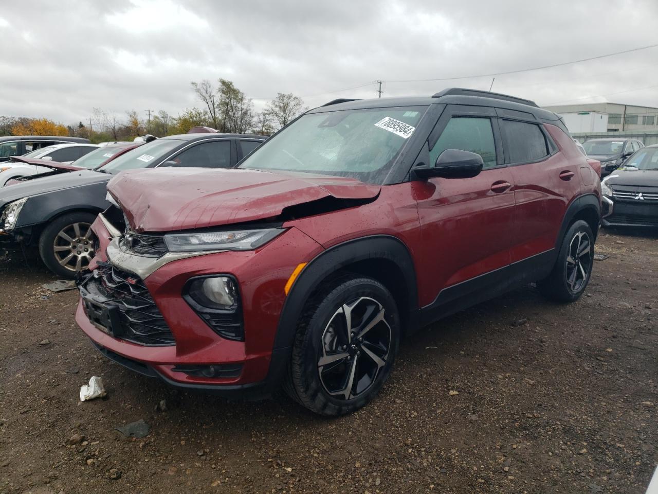 2022 Chevrolet Trailblazer Rs VIN: KL79MTSL0NB046926 Lot: 78895984