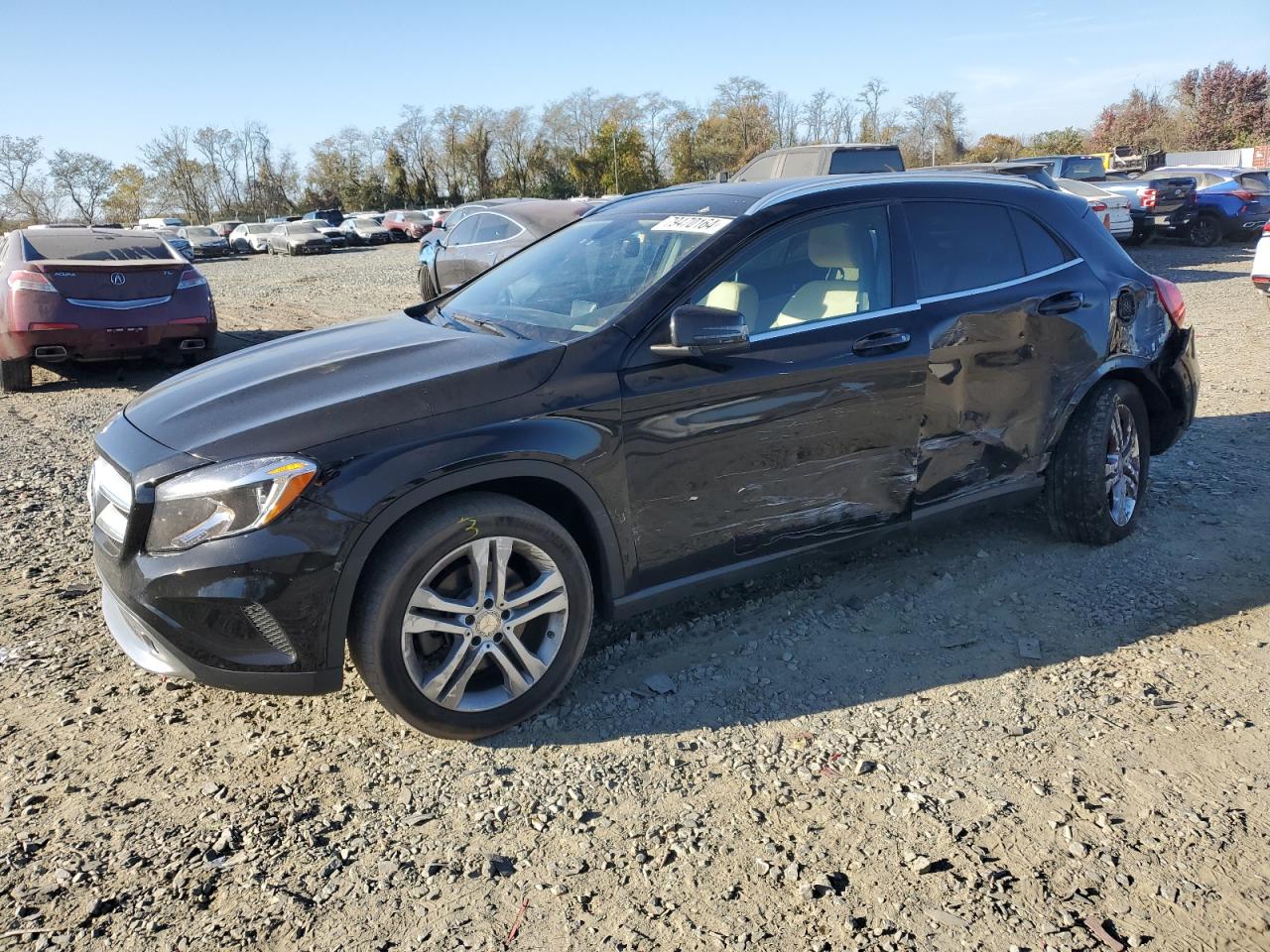 VIN WDCTG4GB4FJ169586 2015 MERCEDES-BENZ GLA-CLASS no.1