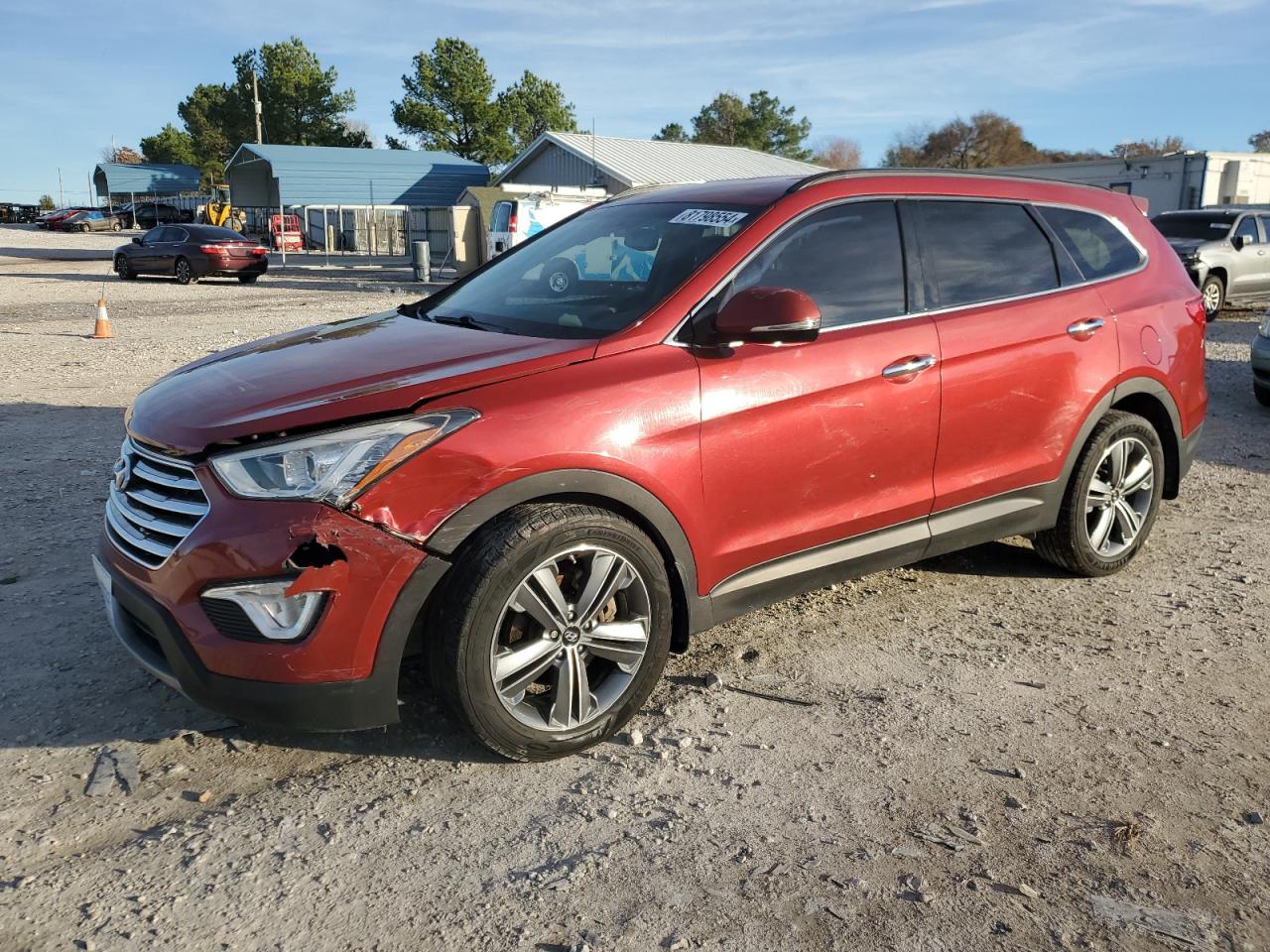 2016 Hyundai Santa Fe Se იყიდება Prairie Grove-ში, AR - Front End