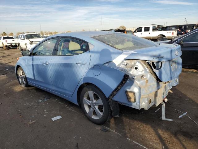 Sedans HYUNDAI ELANTRA 2013 Blue