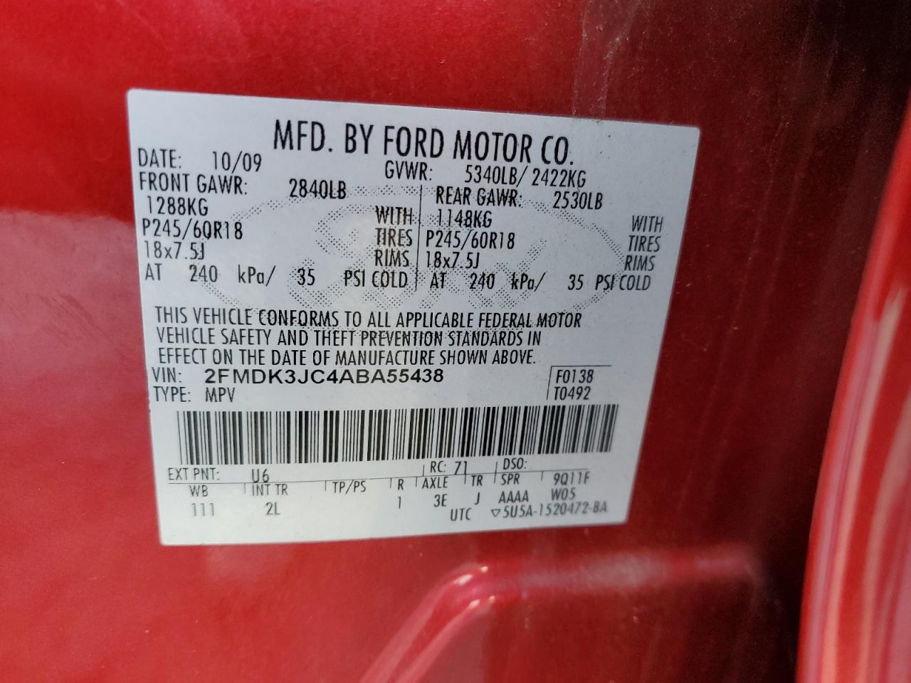 2010 Ford Edge - Image 13