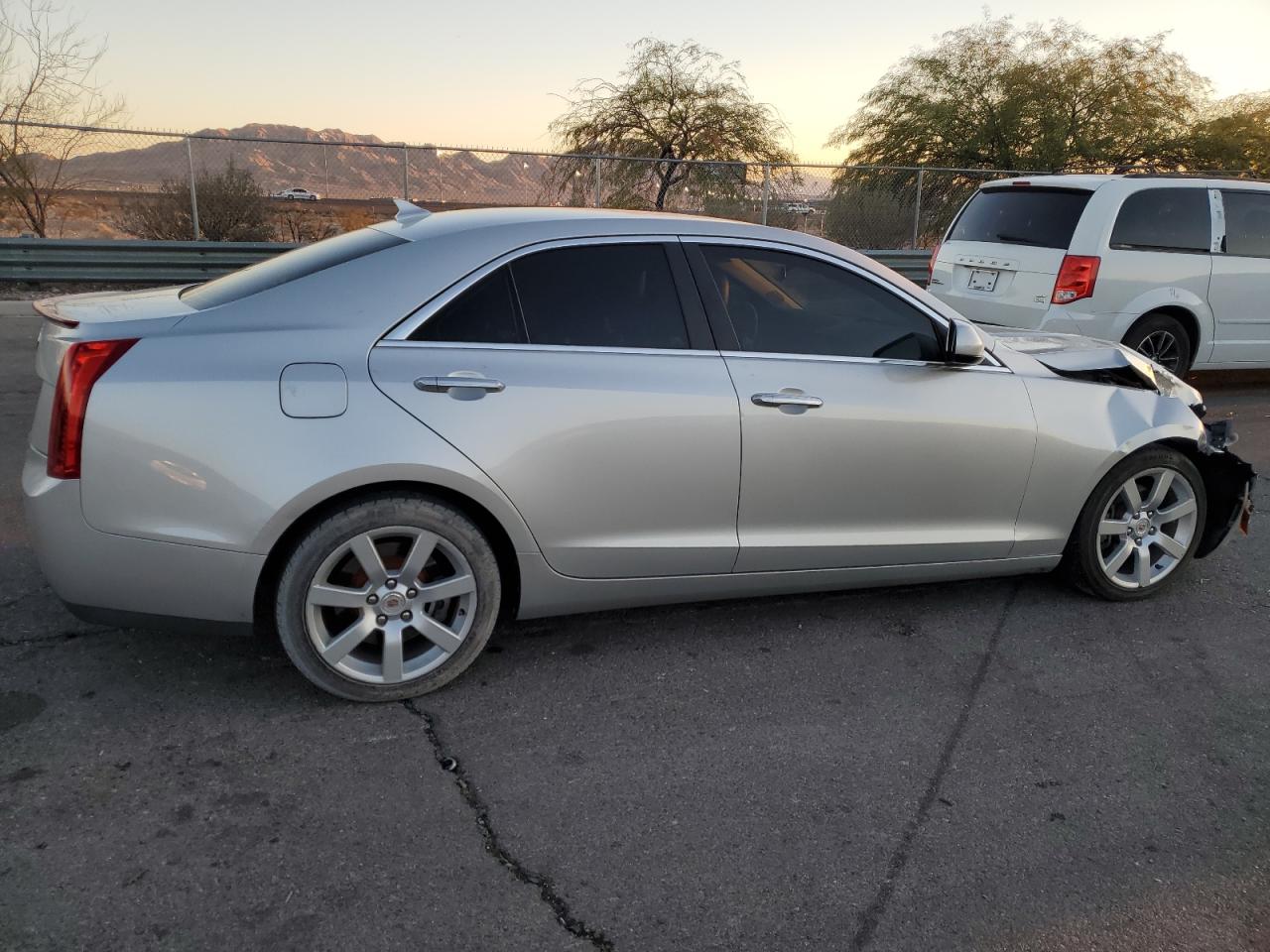 VIN 1G6AA5RA2E0173880 2014 CADILLAC ATS no.3