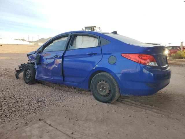  HYUNDAI ACCENT 2013 Синий