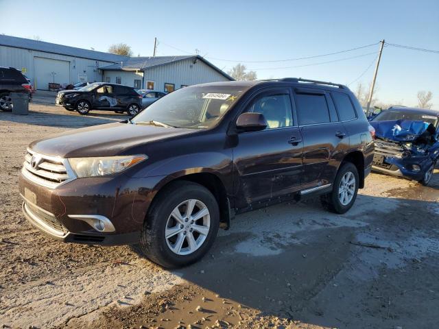 2012 Toyota Highlander Base на продаже в Pekin, IL - Front End