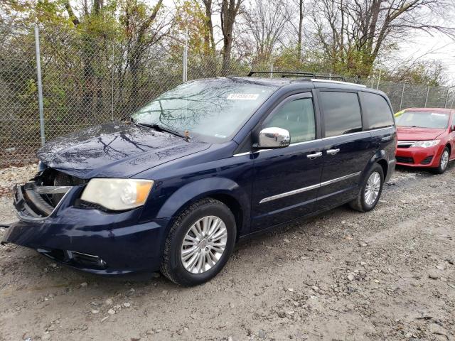  CHRYSLER MINIVAN 2012 Granatowy