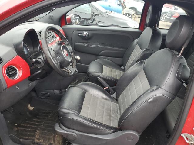  FIAT 500 2013 Червоний