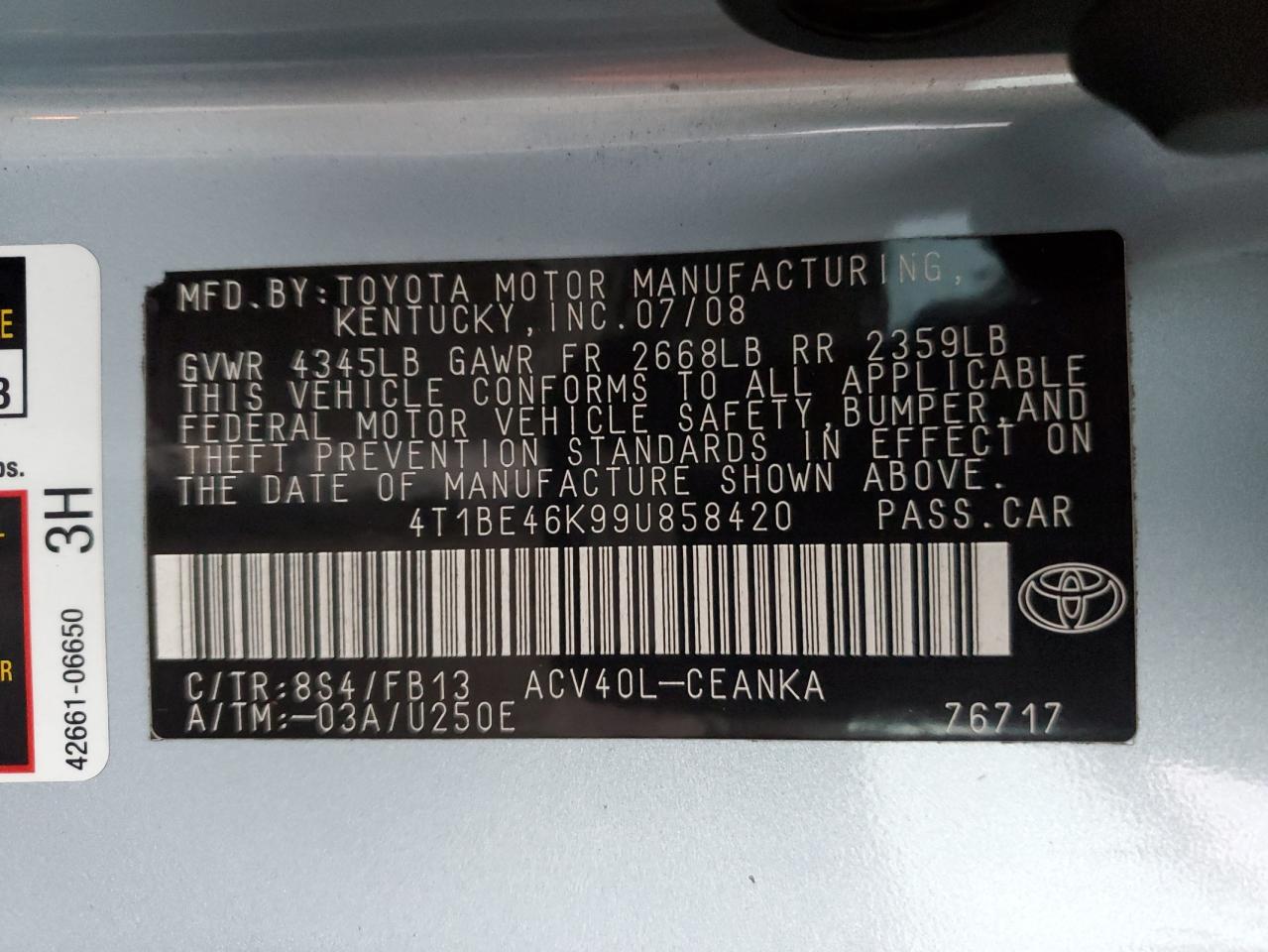 2009 Toyota Camry - Image 12