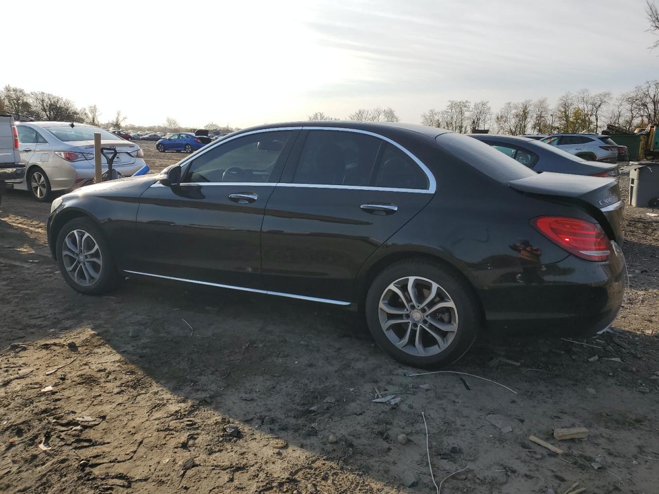 VIN 55SWF4KB0FU044930 2015 MERCEDES-BENZ C-CLASS no.2