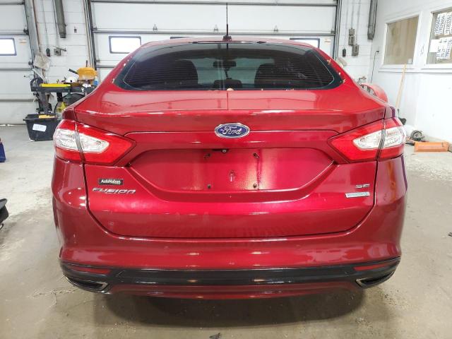 Sedans FORD FUSION 2014 Czerwony