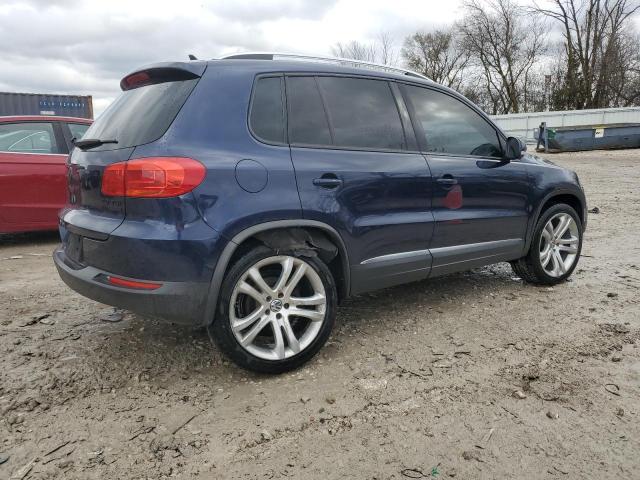  VOLKSWAGEN TIGUAN 2013 Синий