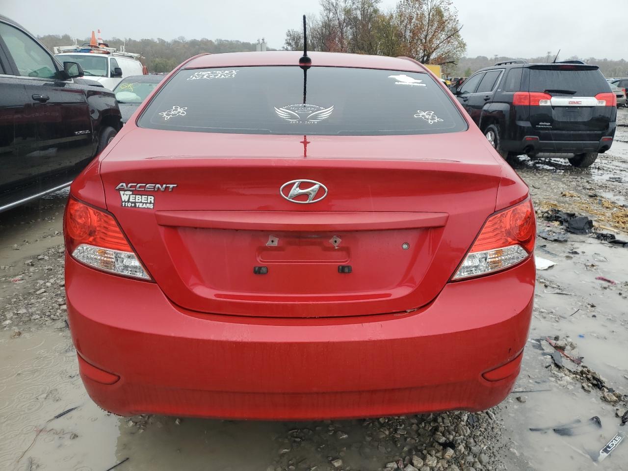 2013 Hyundai Accent Gls VIN: KMHCT4AE2DU274588 Lot: 79053864