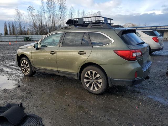  SUBARU OUTBACK 2016 Зеленый