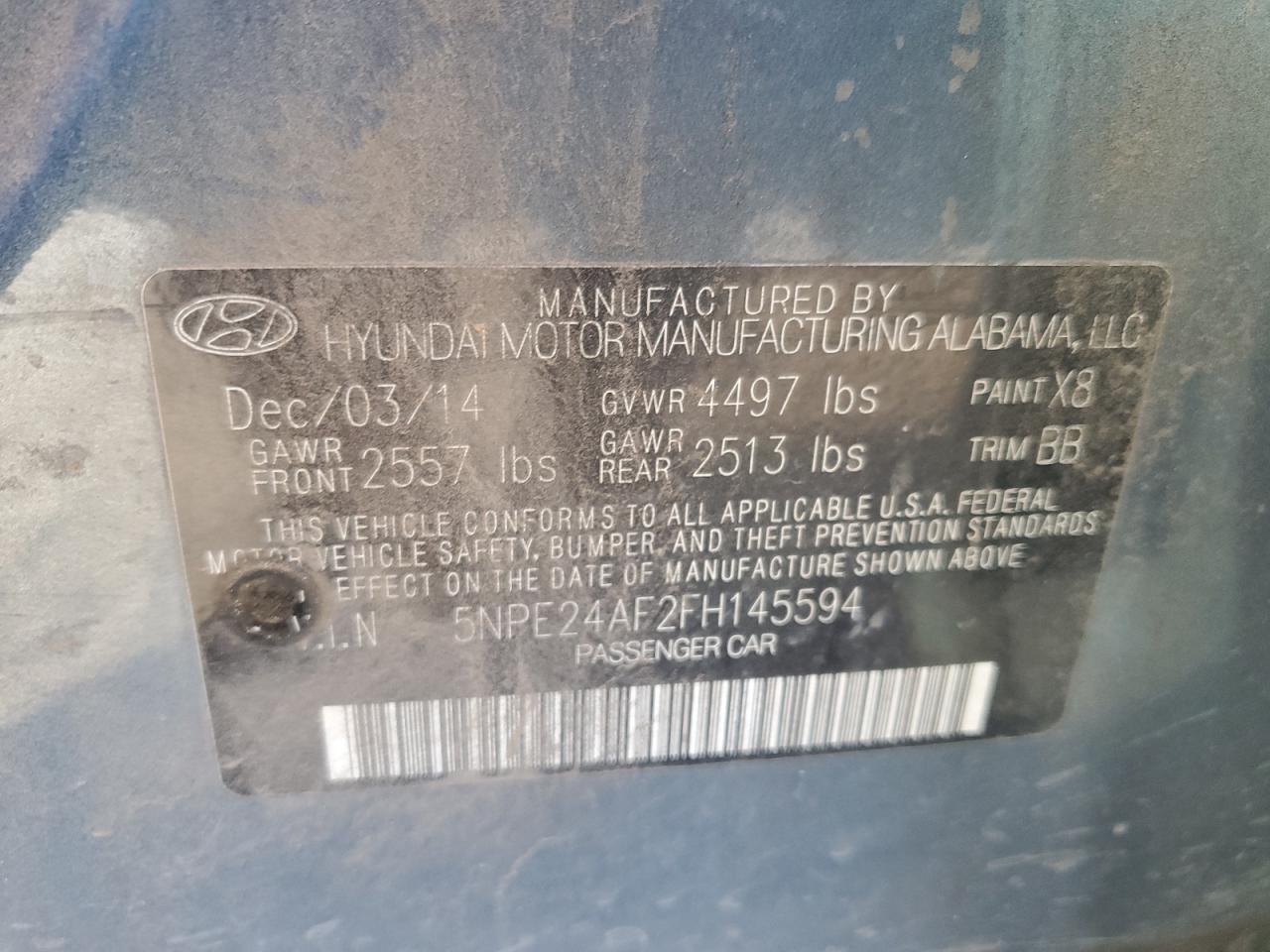 2015 Hyundai Sonata - Image 12