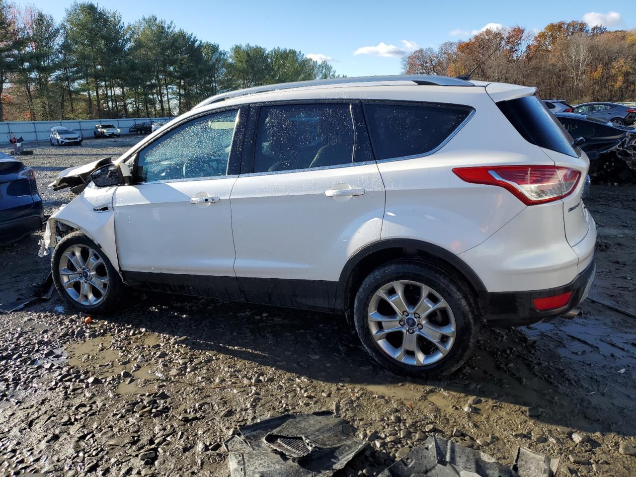 2014 Ford Escape Titanium VIN: 1FMCU0JX8EUD21664 Lot: 80115204