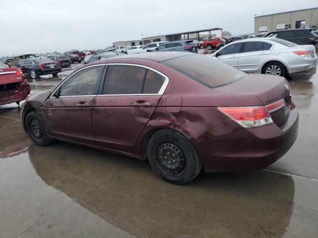  HONDA ACCORD 2012 Burgundy