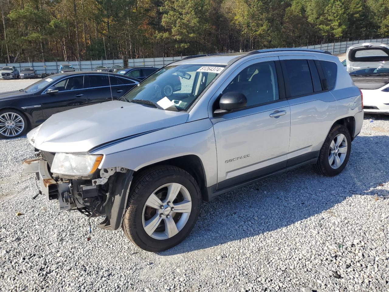 2013 Jeep Compass Latitude للبيع في Gainesville، GA - Front End