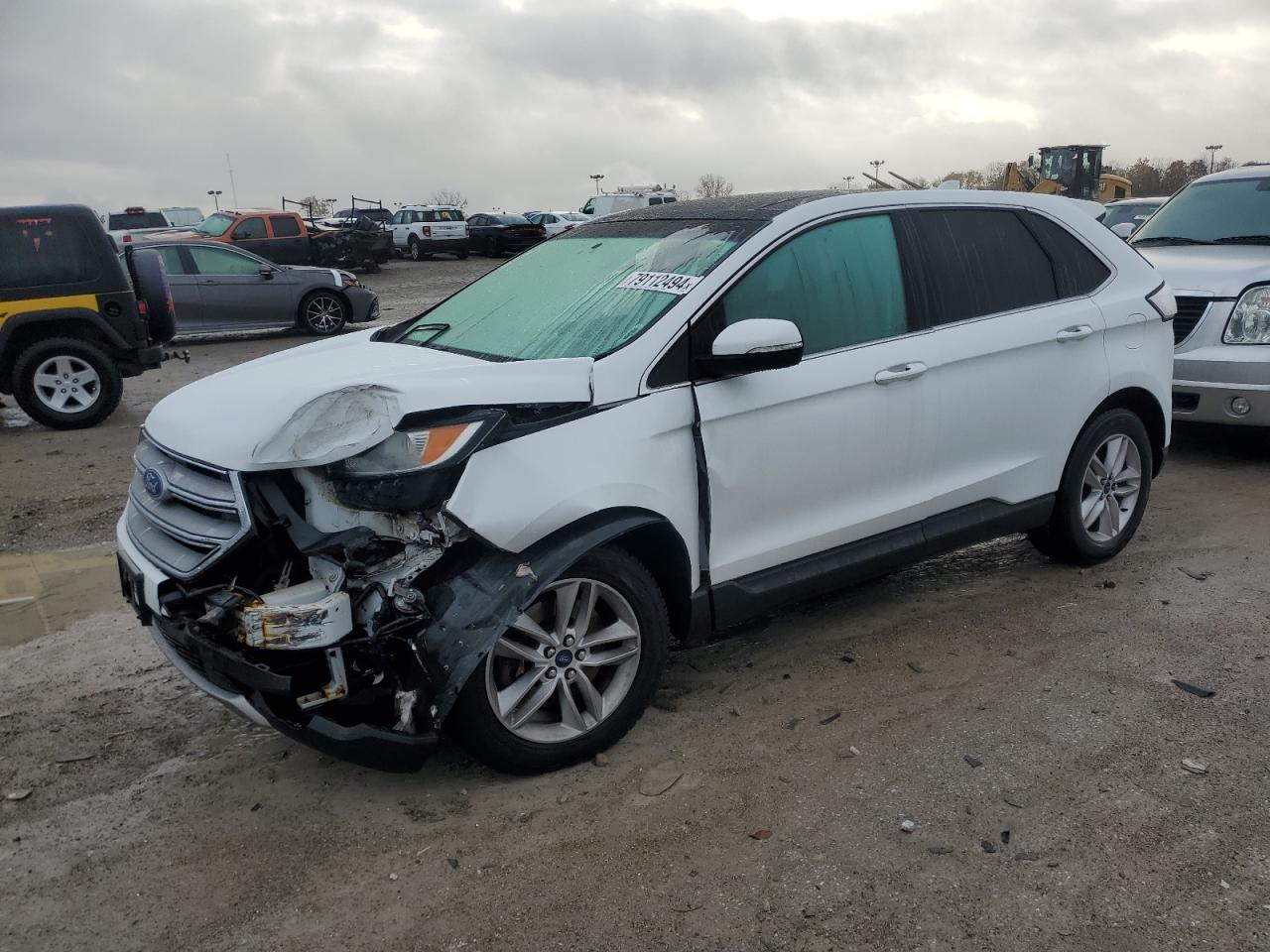 VIN 2FMTK4J82FBB25894 2015 FORD EDGE no.1