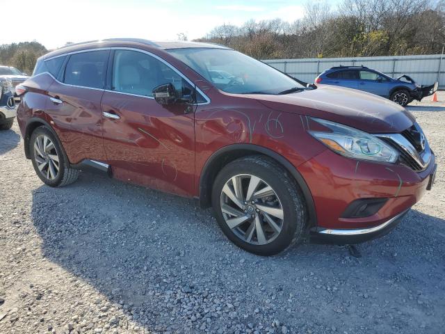  NISSAN MURANO 2018 Бордовый
