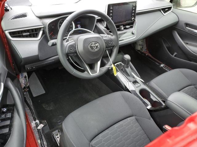  TOYOTA COROLLA 2021 Czerwony