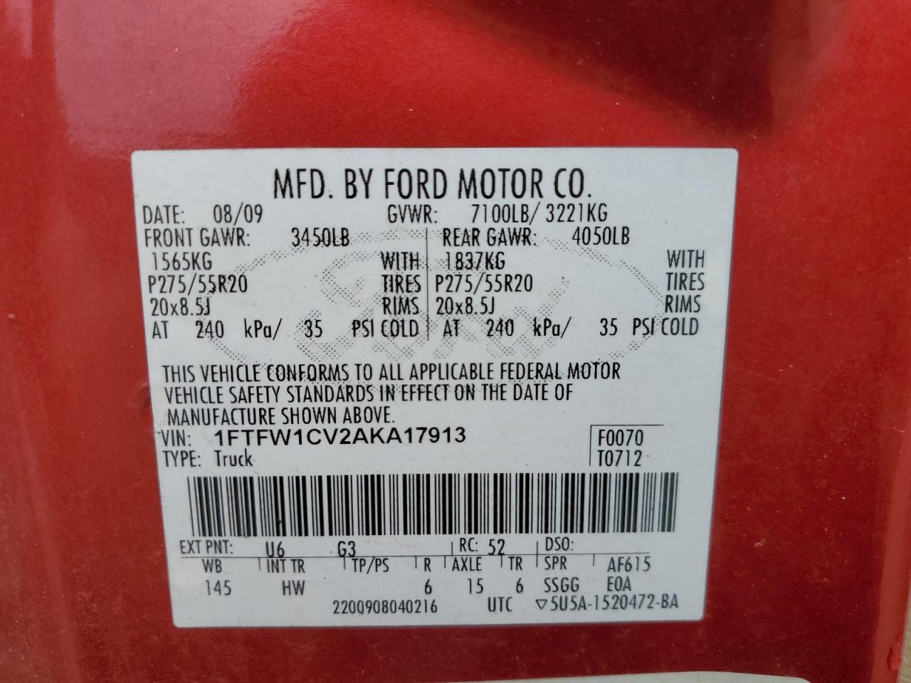 2010 Ford F-150 - Image 13