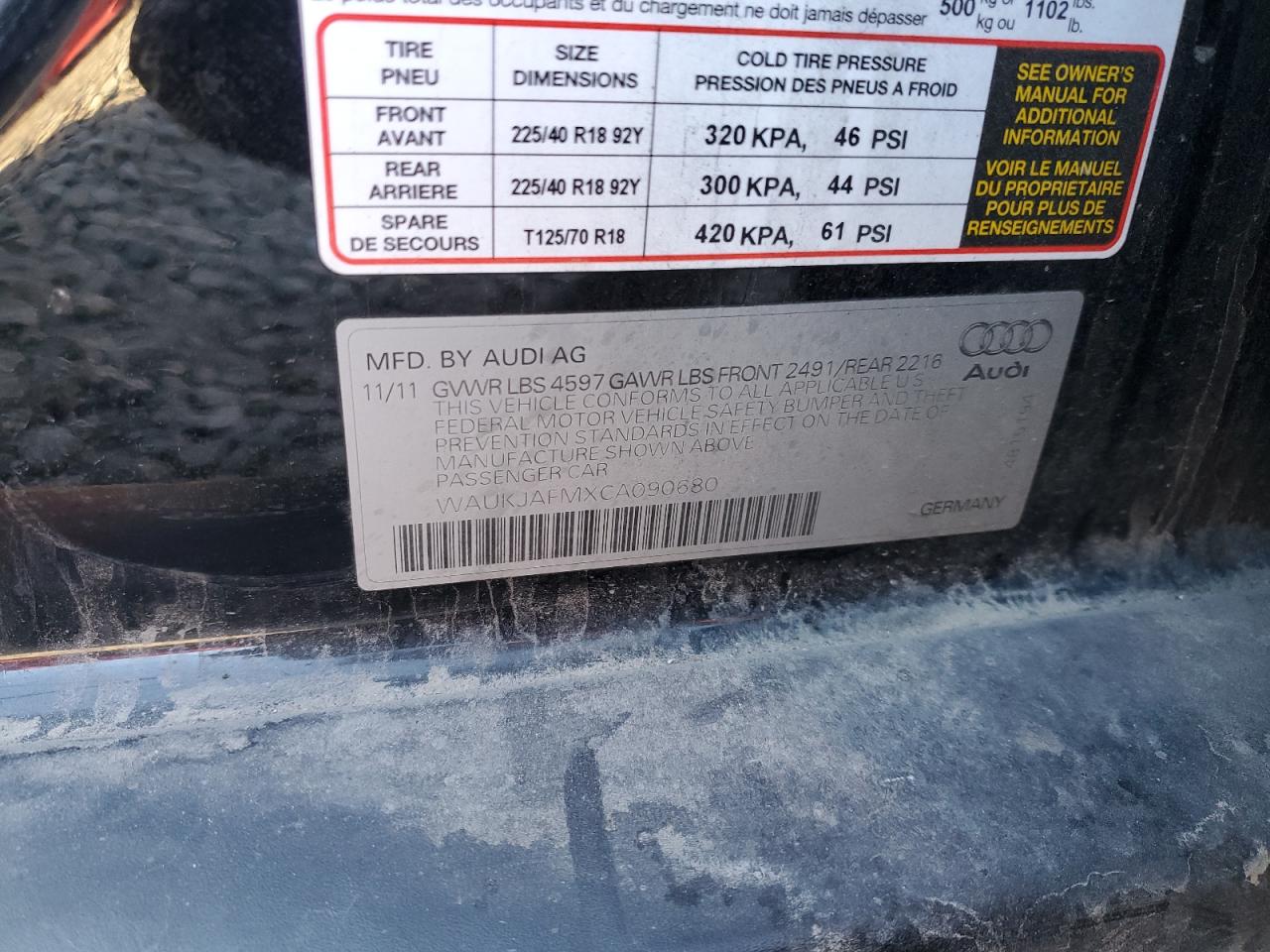 2012 Audi A3 - Image 15