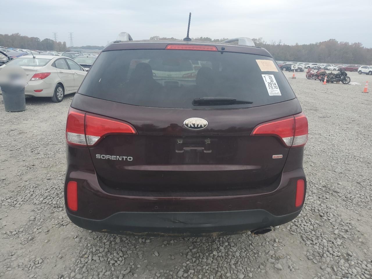 2014 Kia Sorento Lx VIN: 5XYKTCA62EG478569 Lot: 81542024