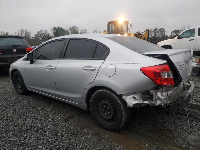  HONDA CIVIC 2012 Silver