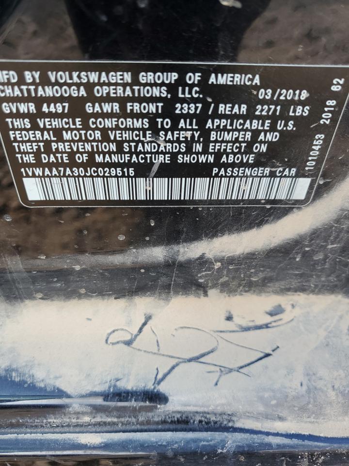 2018 Volkswagen Passat - Image 12