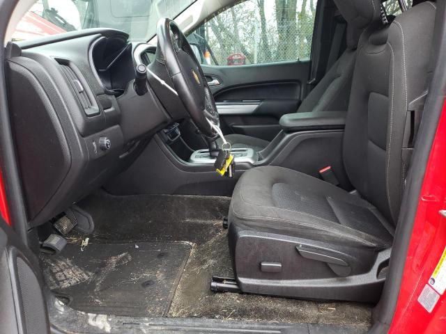 Пікапи CHEVROLET COLORADO 2015 Червоний