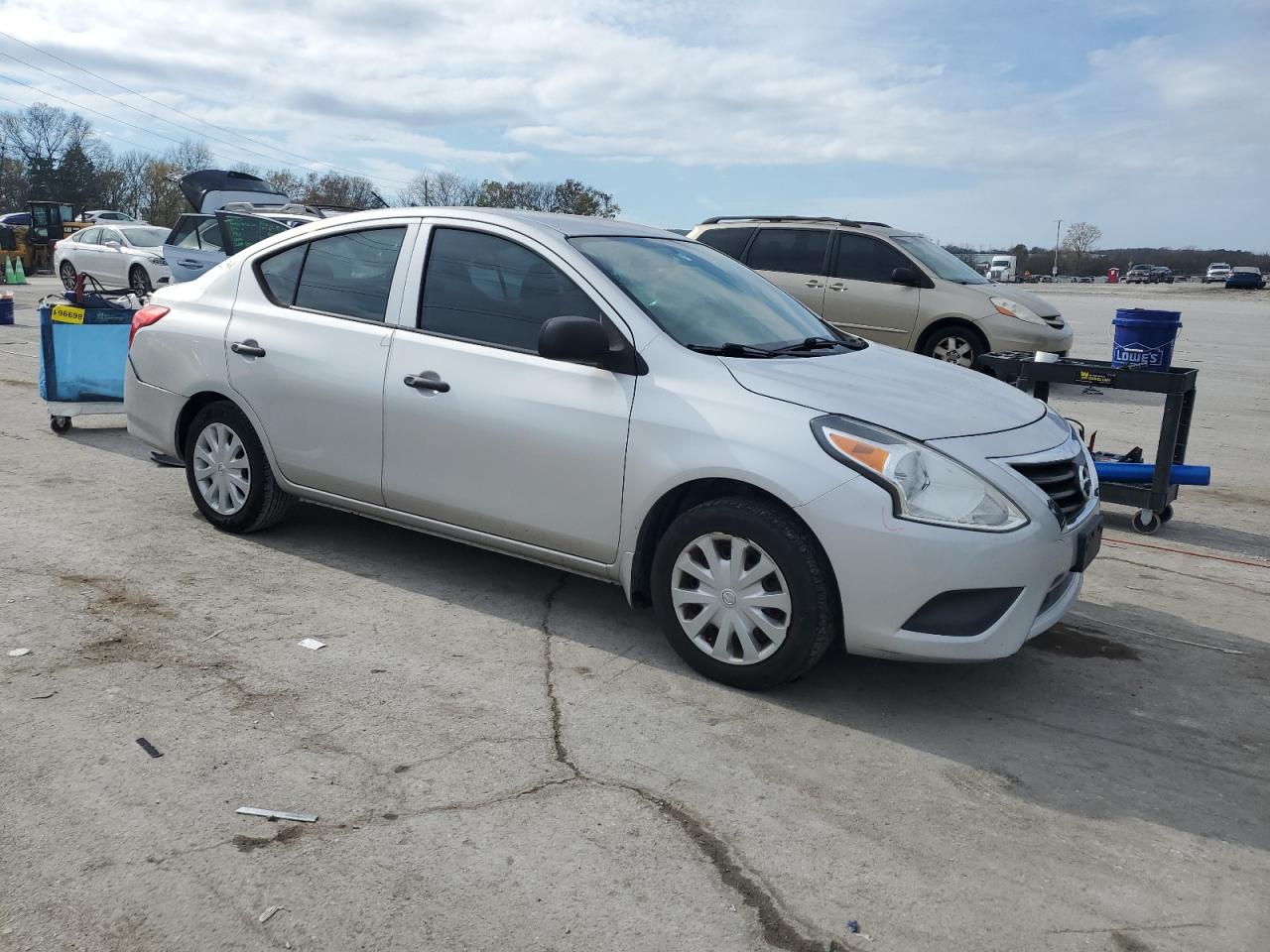 2015 Nissan Versa S VIN: 3N1CN7AP6FL823131 Lot: 81128114