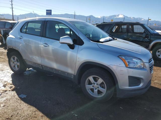  CHEVROLET TRAX 2016 Silver