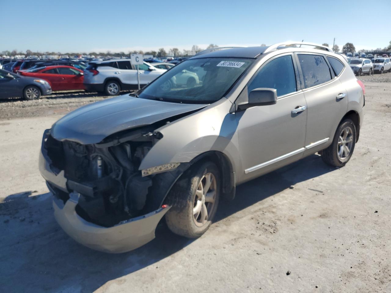 2011 Nissan Rogue S VIN: JN8AS5MT0BW571671 Lot: 80786634