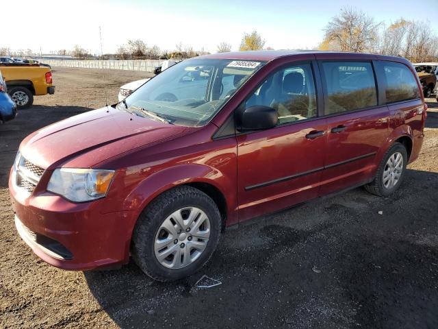 2014 DODGE GRAND CARAVAN SE for sale at Copart ON - LONDON