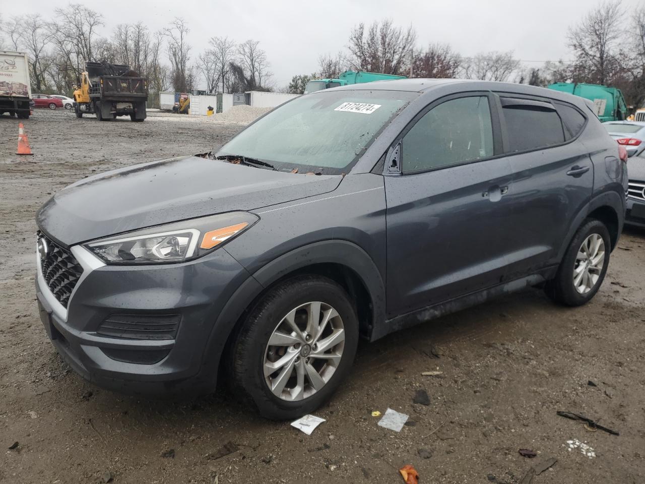 2019 Hyundai Tucson Se VIN: KM8J23A42KU037124 Lot: 81724274