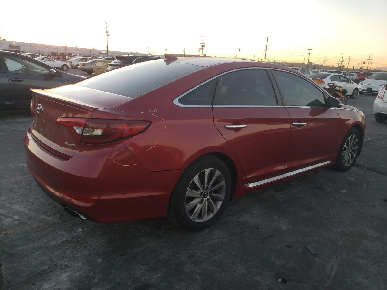 VIN 5NPE34AF3HH582763 2017 HYUNDAI SONATA no.3